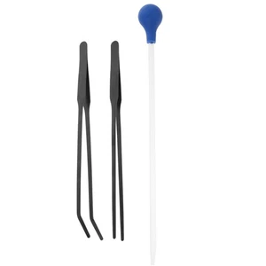 1 Set Fish Tank Coral Feeder Cleaning Tools and Tweezers Chic Water Cleaner - Picture 1 of 12