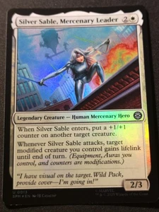 Silver Sable, Mercenary Leader - Foil - SPM - MTG - EN - NM - 0013 - Picture 1 of 1