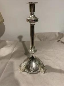candelabro piatto argento - Foto 1 di 5