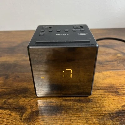 Sony ICF-C1T AM/FM Alarm Clock Radio EUC Tested And Working - Image 1 of 4