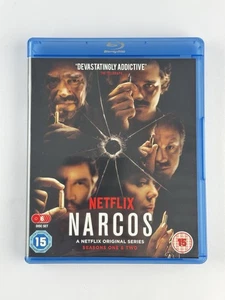 Narcos Box Set Complete Seasons 1 & 2 Blu Ray Region B (AU) All Discs VGC - Picture 1 of 8