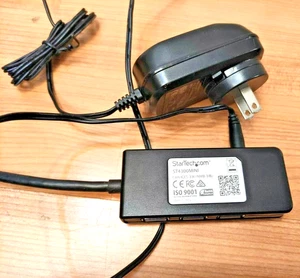 STARTECH ST4300MINI WITH AC ADAPTER POWER SUPPLY 4-PORTS EXTERNAL USB 3.0 HUB - Picture 1 of 3