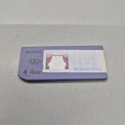 Sony Memory Stick 4MB - Image 1 of 2
