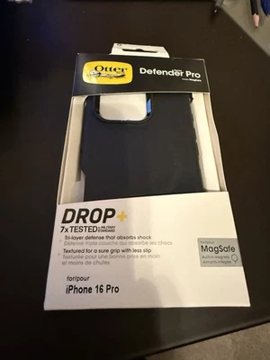 Otterbox Defender Pro iPhone 16 Pro, Black - Image 1 of 3