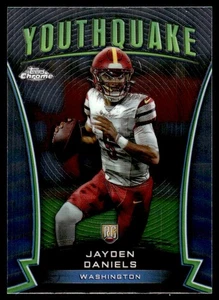 2024 Topps Chrome Youthquake Jayden Daniels RC Washington Commanders #Y-3 - Bild 1 von 2