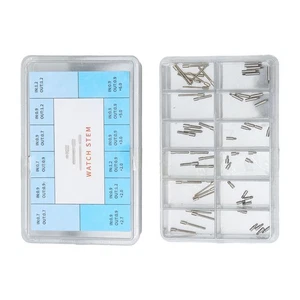 60Pcs Metal Watch Winding Stem Extender Watch Accessories  0.7 to 0.9 - Foto 1 di 14
