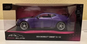 2025 JADA Pink Slips 2024 Chevrolet Camaro ZL1 1LE Autumn Spooner 1:24 - Picture 1 of 6