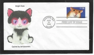 BRIGHT EYES FDC 1998 BOSTON, MASSACHUSETTS JERRY'S COVER 1 of 1 - Bild 1 von 1