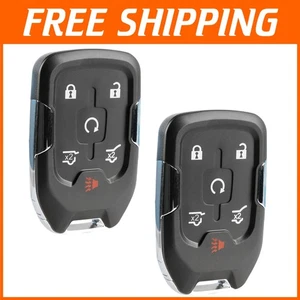 Smart Key Fob Keyless Entry Remote for 2015-2020 Chevy Suburban/Tahoe (Set of 2) - Picture 1 of 8