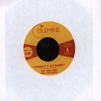 The Sure Fire Soul Ensemble - Jeannie's Getdow (Vinyl 7" - 2016 - US - Original) - Bild 1 von 2