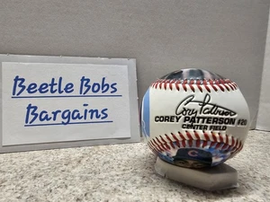 Balón de béisbol Corey Patterson Chicago Cubs MLB 2003 en relieve - Imagen 1 de 6
