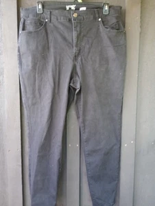 Terra & Sky Black Skinny Pants Sz 20W - Picture 1 of 2