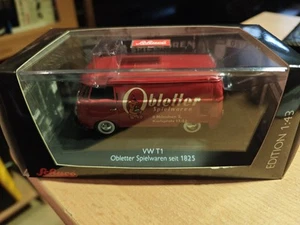 Modellauto Rarität Schuco VW T1 Bus von Obletter Spielwaren Limitierte Edition - Bild 1 von 2