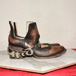 Freebird by Steven Blade Leather Bootie Women 6 -- READ - Picture 1 of 21