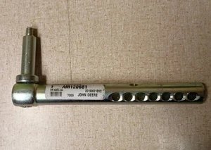 John Deere Riding Lawn Mower AM 120681 Gauge Wheel Arm Left Side - Picture 1 of 8