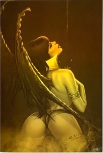 RED SONJA/VAMPIRELLA/NOTTI KICKSTARTER EBAS COVER RAW/FOIL/GOLD FOIL SET NM. - Bild 1 von 3