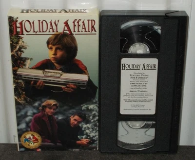 HOLIDAY AFFAIR VHS 1996 Cynthia Gibb David James Elliott RKO Pictures Christmas Foto 1 de 4