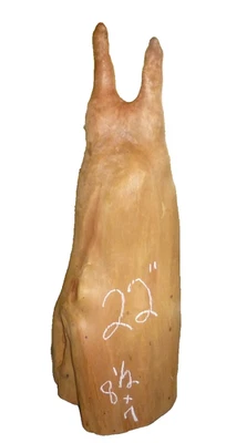 22-дюймовый большой рождественский персонаж Carolina Cypress Knee резьба по дереву 11-5-25-1 - Изображение 1 из 4