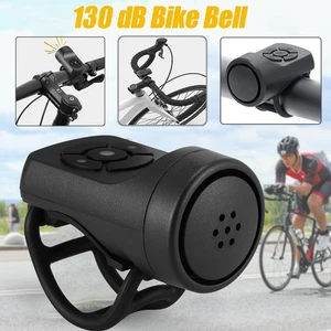 130dB Electric Bike Bell Mountain Bicycle Horn USB Charging Super Loud MTB Horn - Picture 1 of 8