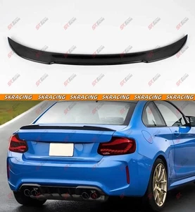 Alerón trasero forjado/fibra de carbono/negro brillante para BMW Serie 2 F22 cupé - Imagen 1 de 28