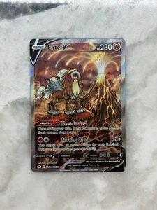 Pokemon TCG Entei V GG36/GG70 Corona Zenith: Galleria Galariana Holo Near Mint - Foto 1 di 2