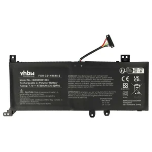 Batteria per Asus 0B200-03280500 C21N1818-2 4730mAh 7,7V - Foto 1 di 9