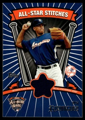 2005 Topps Updates & Highlights All-Star Stitches Alex Rodriguez New York - Image 1 of 2
