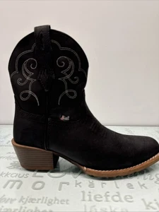 Justin Gypsy Mandra schwarze Damen Westernstiefel Größe 9B. - Bild 1 von 11