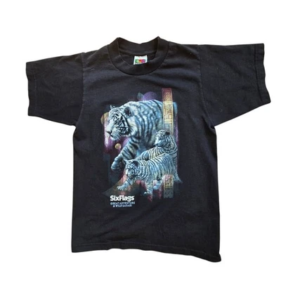 Молодежная футболка Six Flags Great Adventure & Wild Safari Fruit of the Loom 14–16 - Изображение 1 из 4