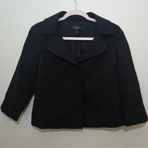 Blazer in maglia Talbots nero 4p - Foto 1 di 9