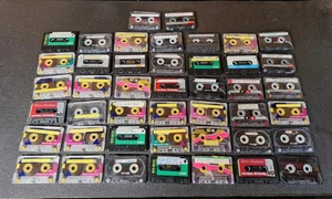 Lot of 44 USED Audio Blank Cassette Tapes Various - Picture 1 of 9