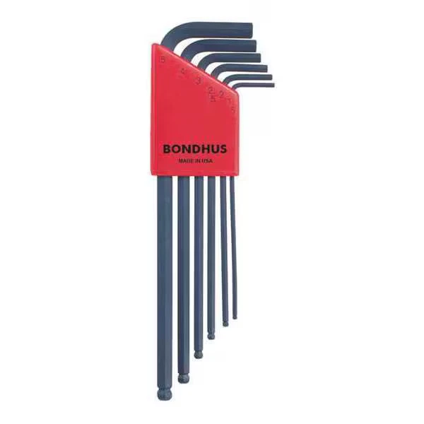 Bondhus 6 Piece Metric L-Shape Hex Key Set, 10946 10946 Bondhus 10946 - Image 1 of 1