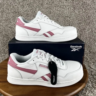 Size 11.5 M - Reebok Club MEMT Womens Work Construction Shoes White Safety RB116 - Image 1 of 4