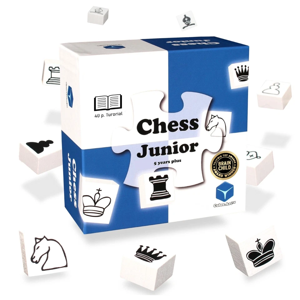 Chess Junior - Chess Set for Kids Ages 4 5 6 7 8 Toy of The Year Award