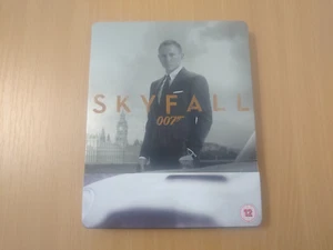 Skyfall Blu-ray/DVD Limited Edition Amazon SteelBook RARE OOP. Great Condition. - Picture 1 of 6