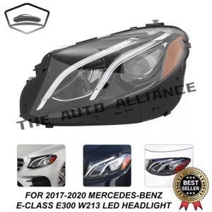 For 2017 2018 2019 2020 Mercedes-Benz E-Class E300 W213 LED Headlight Left Side - Picture 1 of 7