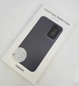 Genuine Samsung Galaxy S23 + Smart View Wallet Case Black Official - Zdjęcie 1 z 2