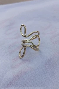 Arthritis finger splint for banding sideways lateral deviation sterling Silver 9 - Picture 1 of 4