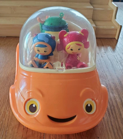 2012 Mattel Viacom Umizoomi UMIRRIFIC Umicar w/Milli Geo Bot 3 Character Figures Cover