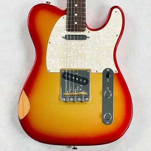 Fender Mod Shop Telecaster Rosewood Fingerboard Aged 2020 - Sunset Metallic - Picture 1 of 17