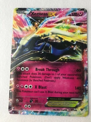 Xerneas EX 97/146 ULTRA RARE Pokemon XY Base Set TCG Holo 2014 NM - Image 1 of 2