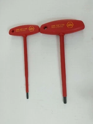 Wiha 7/32", 5/30" X 150 T-handle Hex Screwdriver -334N (2) - Image 1 of 3