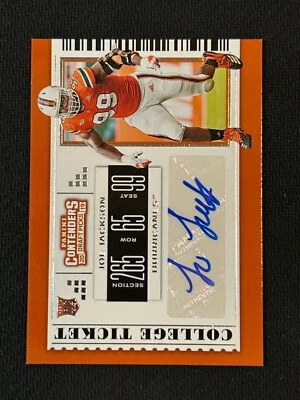 2019 Panini Contenders Draft Picks - Joe Jackson #238 Auto @QP30 - Image 1 of 2