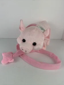 0555 ABC Trading Inc. Battery Operated Pig on a Leash, with tag, Tested - Picture 1 of 4