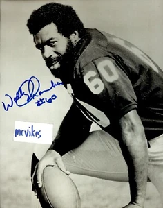 Wally Chambers Chicago Bears Autographed Signed 8x10 Photo COA Eastern Kentucky - Picture 1 of 1