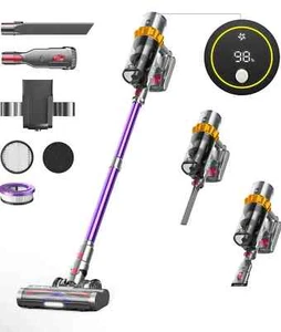 ANYSON Kabelloser Akku Staubsauger | 45000Pa / 550 W / 70 Minuten Laufzeit - Picture 1 of 5