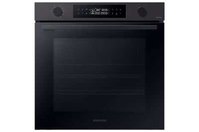 Samsung DualCook™ Einbaubackofen, Pyrolyse, Schwarzer Edelstahl, Serie 4 - Bild 1 von 4