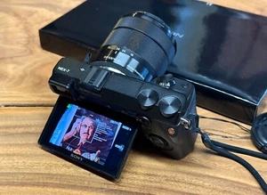 Sony NEX-7 24.3 MP Camera **TWO Lenses**  18-55mm PLUS 16mm @ F/2.8 - Picture 1 of 13