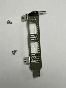 Support profil bas pour Mellanox CX4121A MCX4121A CX512A MCX512A Connectx-5 25 Go - Photo 1/3
