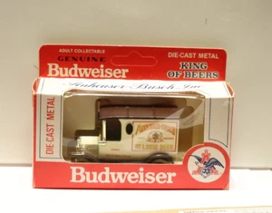 Budweiser 1979 Anheuser-Busch Budweiser Die-Cast Metal White Truck - Picture 1 of 3